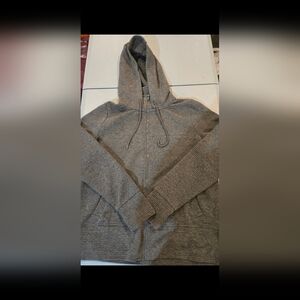 90 Degrees Gray Zip-Up Hoodie (4c16)